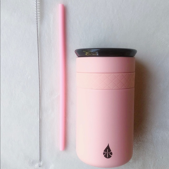 Hot Cold thermos, silicone straw, straw cleaner bundle - Picture 4 of 7